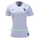Camisolas de Futebol França Mulher Equipamento Alternativa Copa do Mundo 2018 Manga Curta